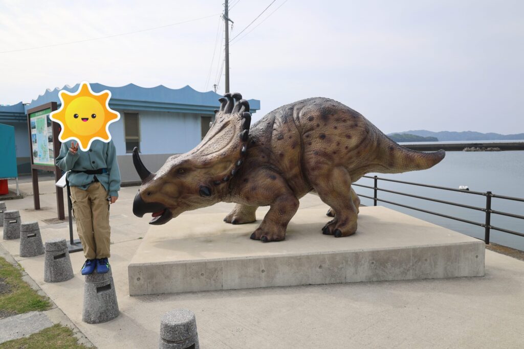 シノケラトプスの模型の画像