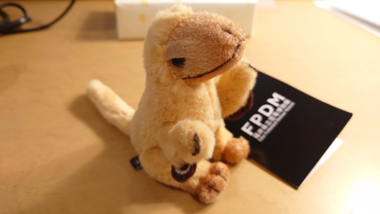 フクイベナトールのぬいぐるみ（小）